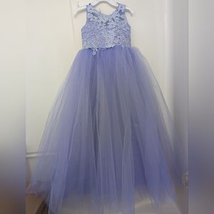 Lilac Flower girl Fancy Dress